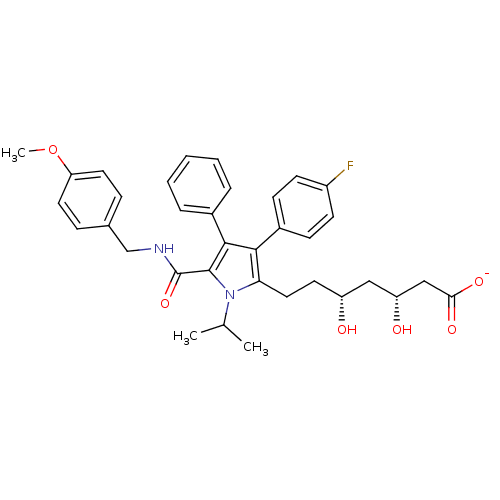 Chemical structure of BindingDB Monomer ID 50215708