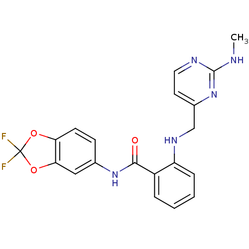 Chemical structure of BindingDB Monomer ID 50215774