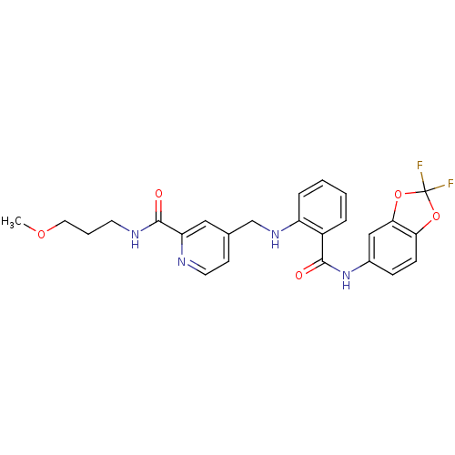 Chemical structure of BindingDB Monomer ID 50215785