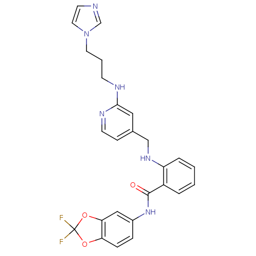Chemical structure of BindingDB Monomer ID 50215790