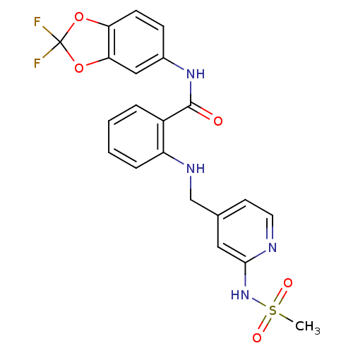 Chemical structure of BindingDB Monomer ID 50215794