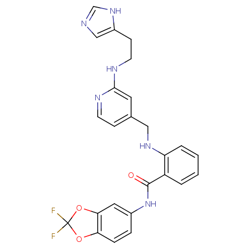 Chemical structure of BindingDB Monomer ID 50215799
