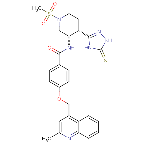 Chemical structure of BindingDB Monomer ID 50215994
