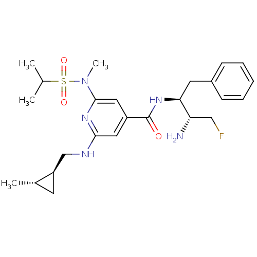 Chemical structure of BindingDB Monomer ID 50216173