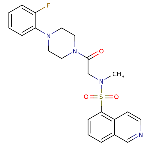 Chemical structure of BindingDB Monomer ID 50216374