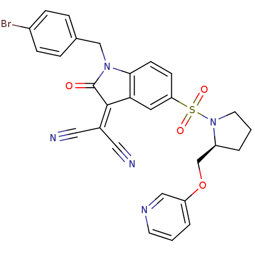 Chemical structure of BindingDB Monomer ID 50216418