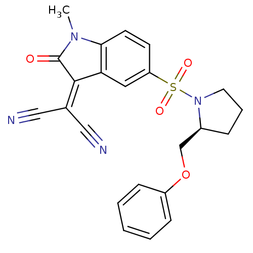 Chemical structure of BindingDB Monomer ID 50216420