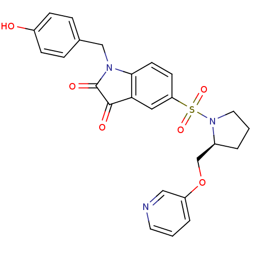 Chemical structure of BindingDB Monomer ID 50216421