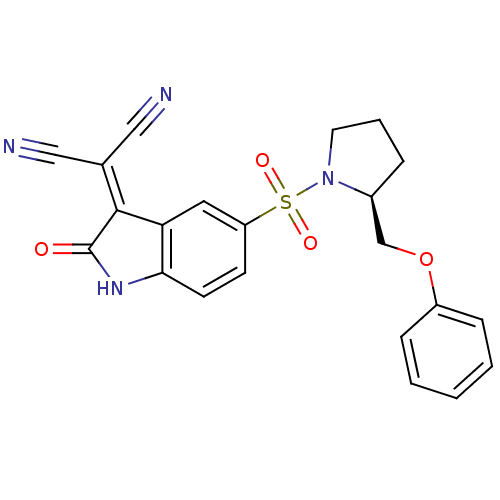 Chemical structure of BindingDB Monomer ID 50216423
