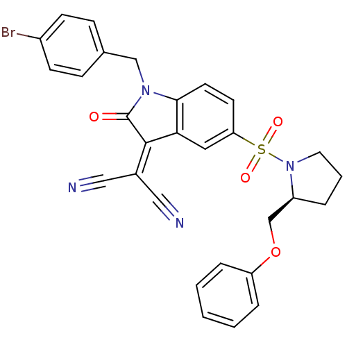 Chemical structure of BindingDB Monomer ID 50216424