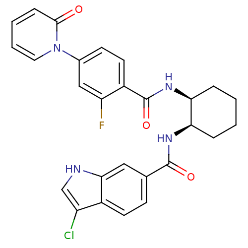 Chemical structure of BindingDB Monomer ID 50216579