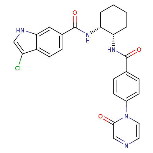 Chemical structure of BindingDB Monomer ID 50216583
