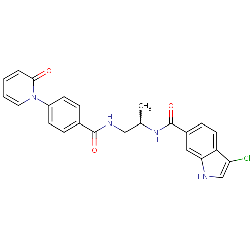 Chemical structure of BindingDB Monomer ID 50216589