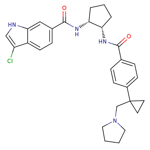 Chemical structure of BindingDB Monomer ID 50216599