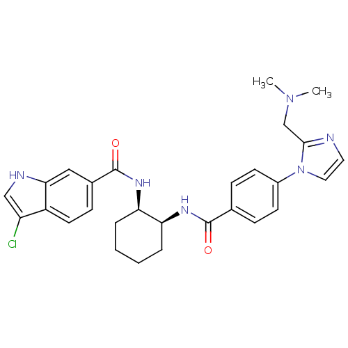 Chemical structure of BindingDB Monomer ID 50216622