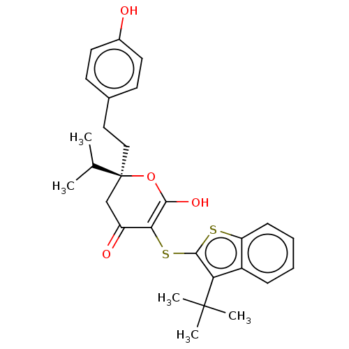 Chemical structure of BindingDB Monomer ID 50216785