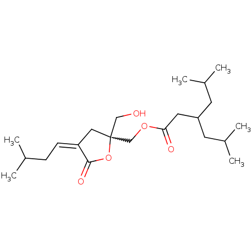Chemical structure of BindingDB Monomer ID 50216860