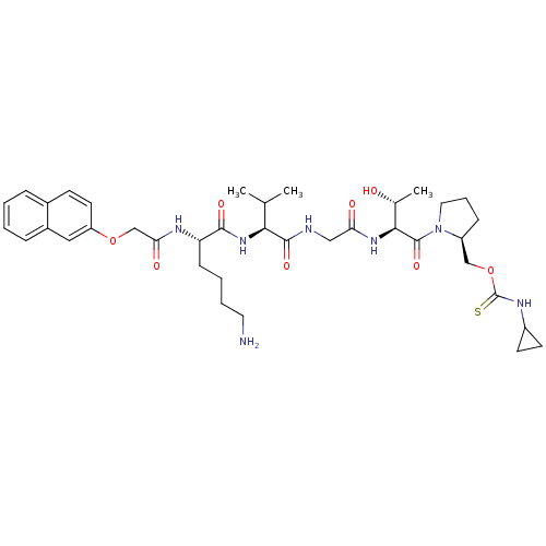 Chemical structure of BindingDB Monomer ID 50217022