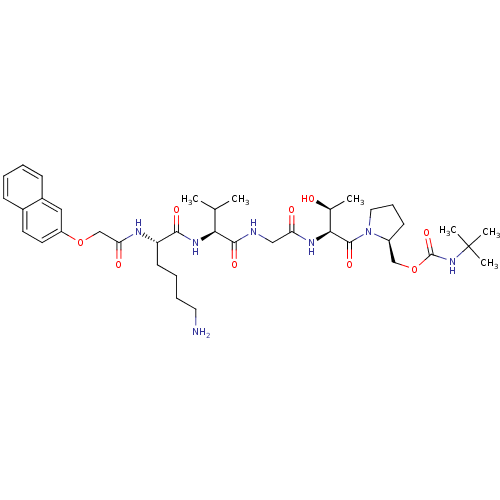 Chemical structure of BindingDB Monomer ID 50217026