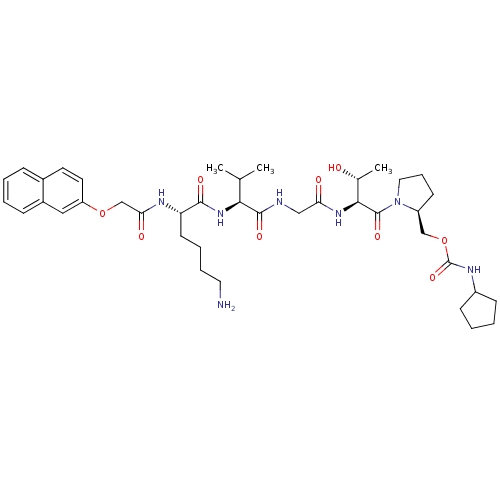 Chemical structure of BindingDB Monomer ID 50217027