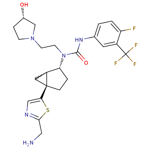 Chemical structure of BindingDB Monomer ID 50217069