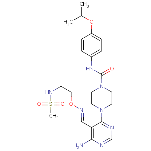Chemical structure of BindingDB Monomer ID 50217356