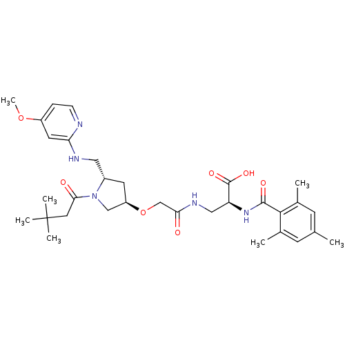 Chemical structure of BindingDB Monomer ID 50217419