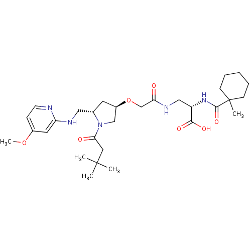 Chemical structure of BindingDB Monomer ID 50217426