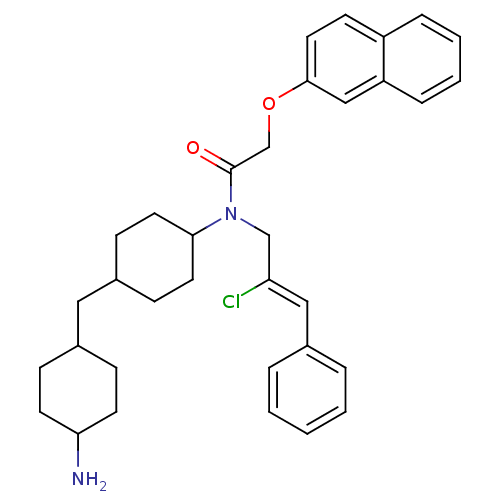 Chemical structure of BindingDB Monomer ID 50217634