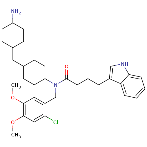 Chemical structure of BindingDB Monomer ID 50217644