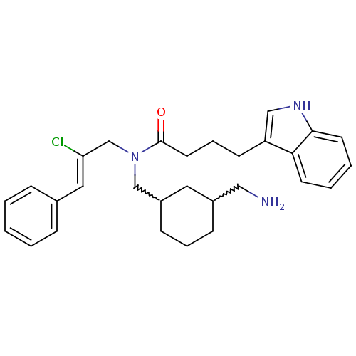 Chemical structure of BindingDB Monomer ID 50217684
