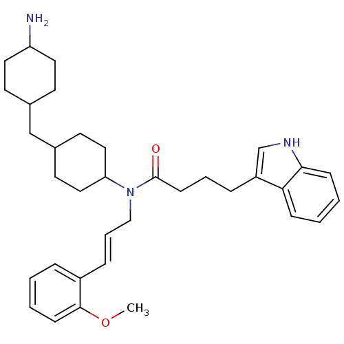 Chemical structure of BindingDB Monomer ID 50217722