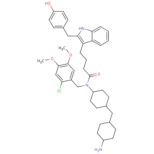 Chemical structure of BindingDB Monomer ID 50217731