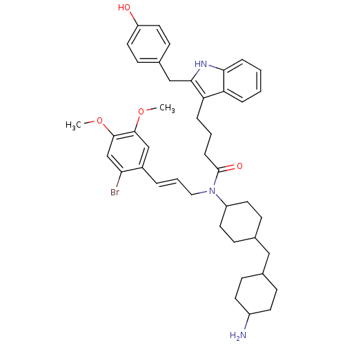 Chemical structure of BindingDB Monomer ID 50217735