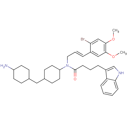 Chemical structure of BindingDB Monomer ID 50217776