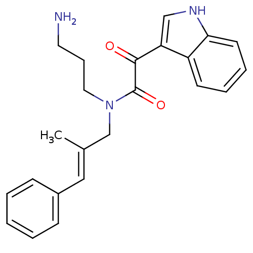 Chemical structure of BindingDB Monomer ID 50217789