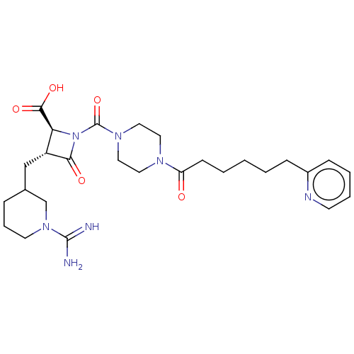 Chemical structure of BindingDB Monomer ID 50217820