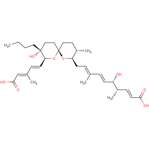 Chemical structure of BindingDB Monomer ID 50217844
