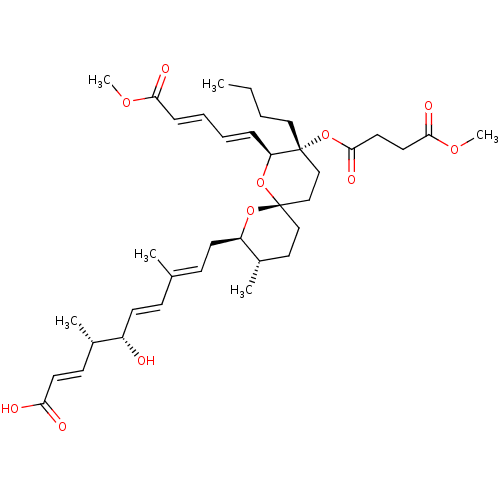 Chemical structure of BindingDB Monomer ID 50217845