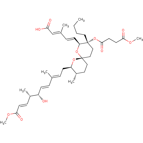 Chemical structure of BindingDB Monomer ID 50217932