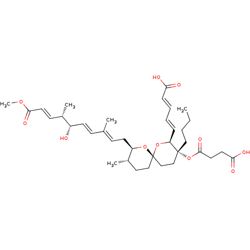Chemical structure of BindingDB Monomer ID 50217934