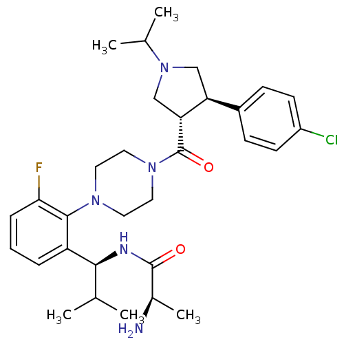 Chemical structure of BindingDB Monomer ID 50218071