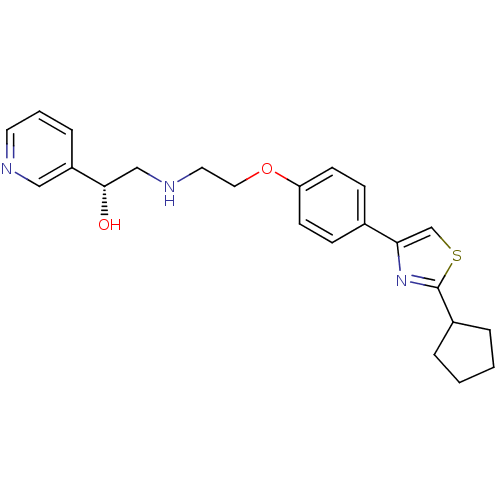 Chemical structure of BindingDB Monomer ID 50218172