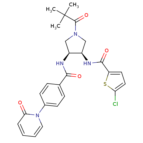 Chemical structure of BindingDB Monomer ID 50218281