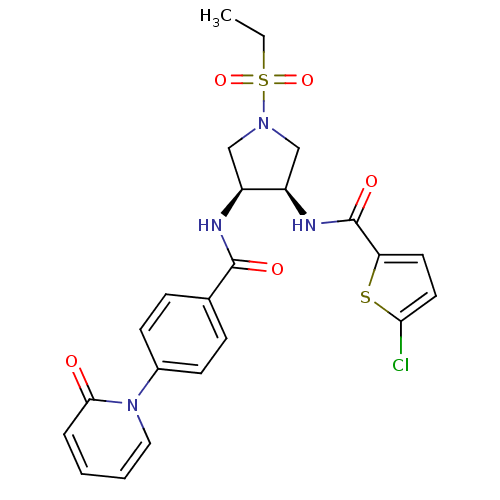 Chemical structure of BindingDB Monomer ID 50218283