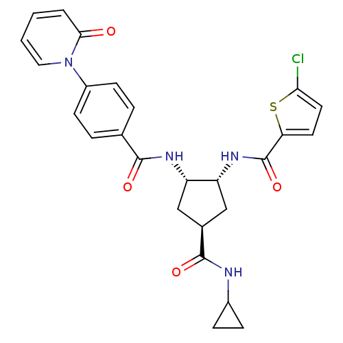 Chemical structure of BindingDB Monomer ID 50218284