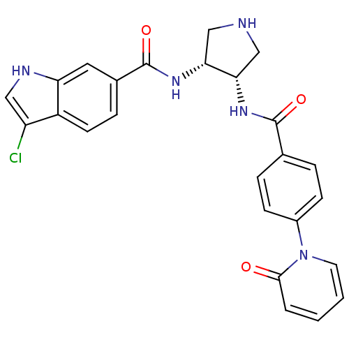 Chemical structure of BindingDB Monomer ID 50218293