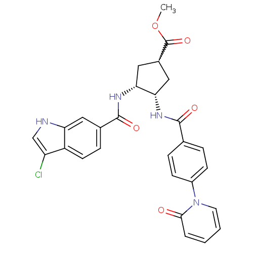 Chemical structure of BindingDB Monomer ID 50218299