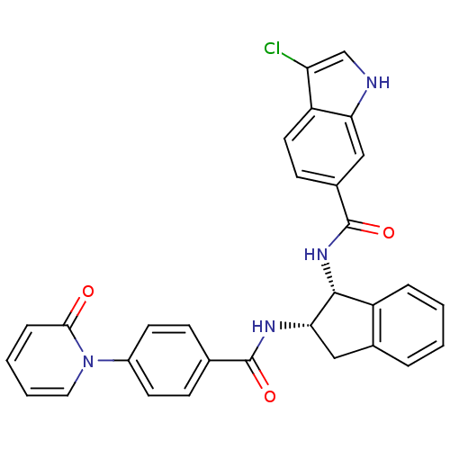Chemical structure of BindingDB Monomer ID 50218319