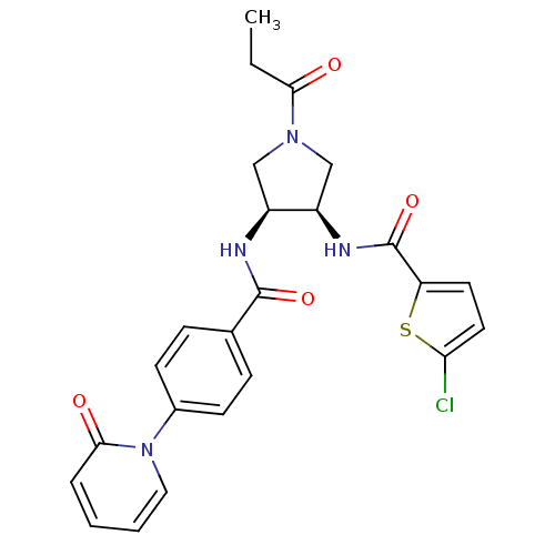 Chemical structure of BindingDB Monomer ID 50218320